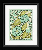 Gouache Florals II Framed Print