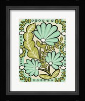 Gouache Florals III Framed Print