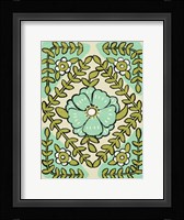 Gouache Florals IV Framed Print