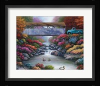 Spring Covered Bridge Fine Art Print
