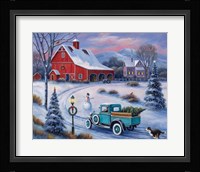 Bringing Home the Tree Fine Art Print