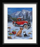 Waiting for Christmas Framed Print