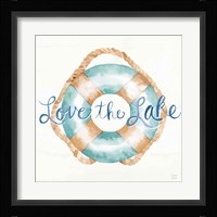 Lake Love VI Framed Print