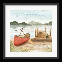 Lake Love III Framed Print