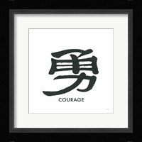 Courage Word Fine Art Print