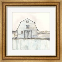 White Barn III Fine Art Print