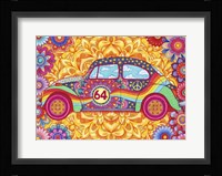 Happy Hippiewagen Fine Art Print