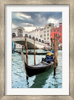 Gondola Rialto Bridge #1 Fine Art Print