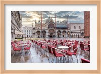 Piazza San Marco At Sunrise #14 Fine Art Print