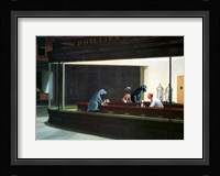 Hopper Night Hounds Fine Art Print