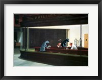 Hopper Night Hounds Fine Art Print