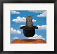 Magritte Cat Fine Art Print