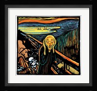 Munch Dog Fine Art Print
