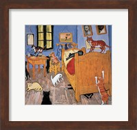 Van Gogh Arles Cat Fine Art Print