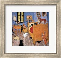 Van Gogh Arles Cat Fine Art Print