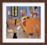 Van Gogh Arles Cat Fine Art Print