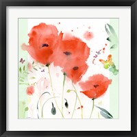 Poppies Chinoise Fine Art Print