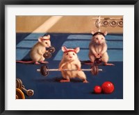 Gym Rats Fine Art Print