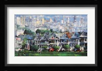 Painted Ladies Fine Art Print