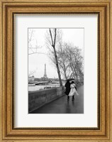 Paris In The Rain I Love Fine Art Print