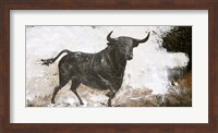 Black Bull Fine Art Print