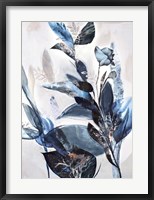 Blue Leaves Fine Art Print