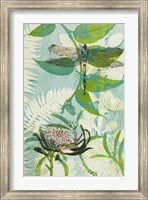 The Elusive Dragonfly and Waratah Fine Art Print
