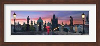 Dawn at Charles Bridge Fine Art Print