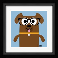 Bow Wow Labrador Framed Print