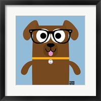 Bow Wow Labrador Framed Print