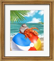 Beach Friends - Hermit Crab Fine Art Print