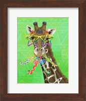 Party Safari Giraffe Fine Art Print