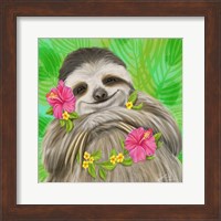 Smiling Sloth Fine Art Print