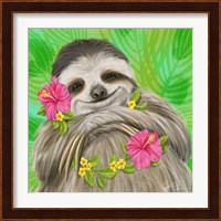 Smiling Sloth Fine Art Print