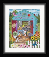 The Garden Shed Fine Art Print