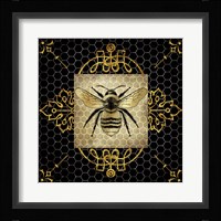 Golden Honey Bee 1 Framed Print