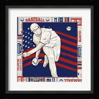 American Baseball Player 2 Fine Art Print