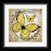 Honey Bee Butterfly 3 Framed Print