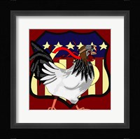 Rooster Route 66 Fine Art Print