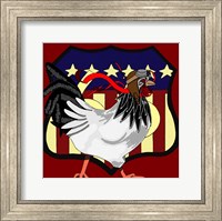 Rooster Route 66 Fine Art Print