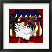 Rooster Route 66 Fine Art Print