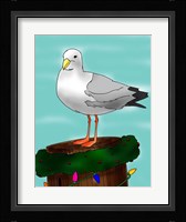 Holiday Seagull Fine Art Print