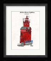 Holland Harbor Lighthouse Michigan Fine Art Print