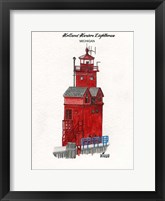 Holland Harbor Lighthouse Michigan Fine Art Print