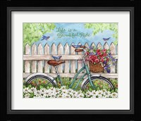 Bike and Birds Ride Fine Art Print
