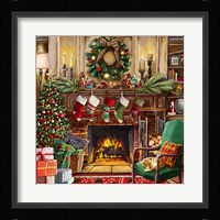 Fireside Christmas Fine Art Print