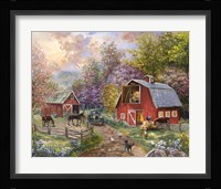 Horse Farm Glen Fine Art Print