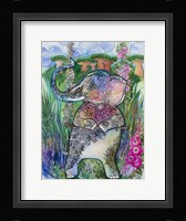 Swinging Elephant 2 Fine Art Print