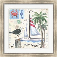 Post Cards and Palms Fine Art Print