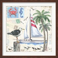 Post Cards and Palms Fine Art Print